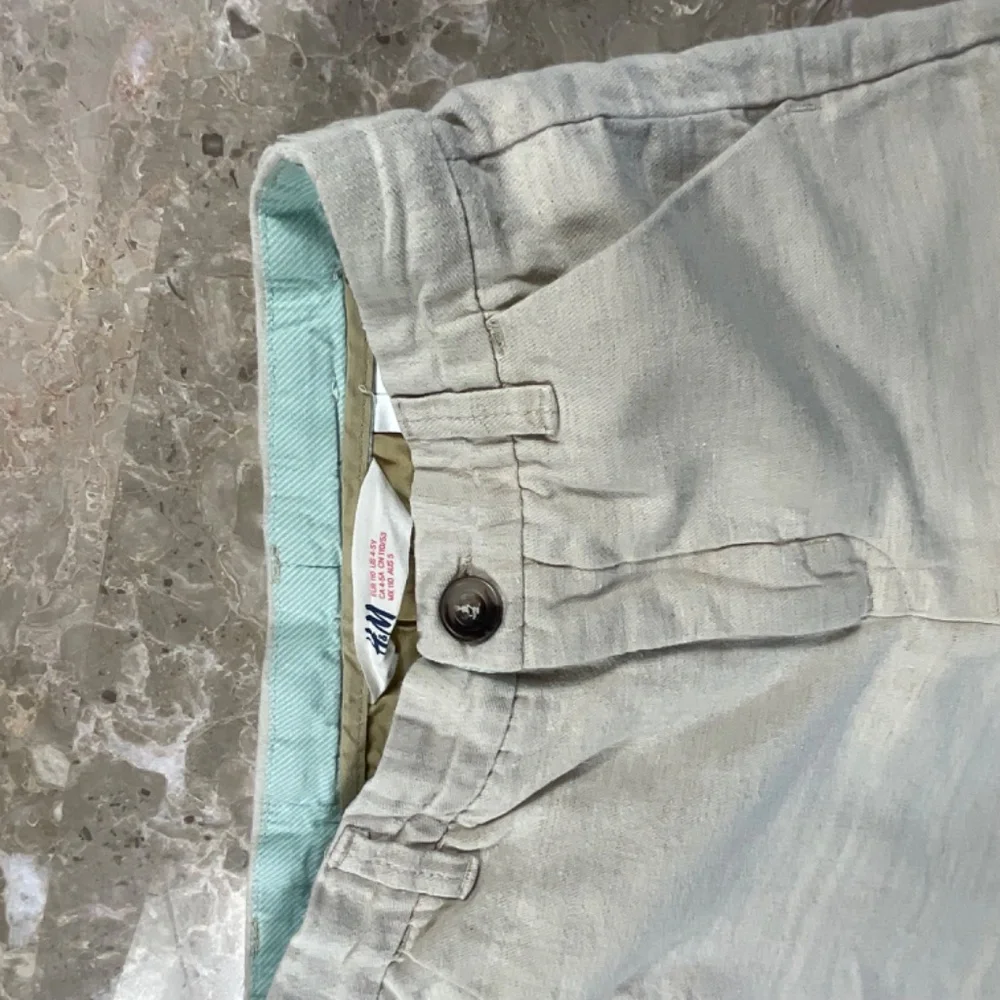 H&M Linen Shorts Size 4-5